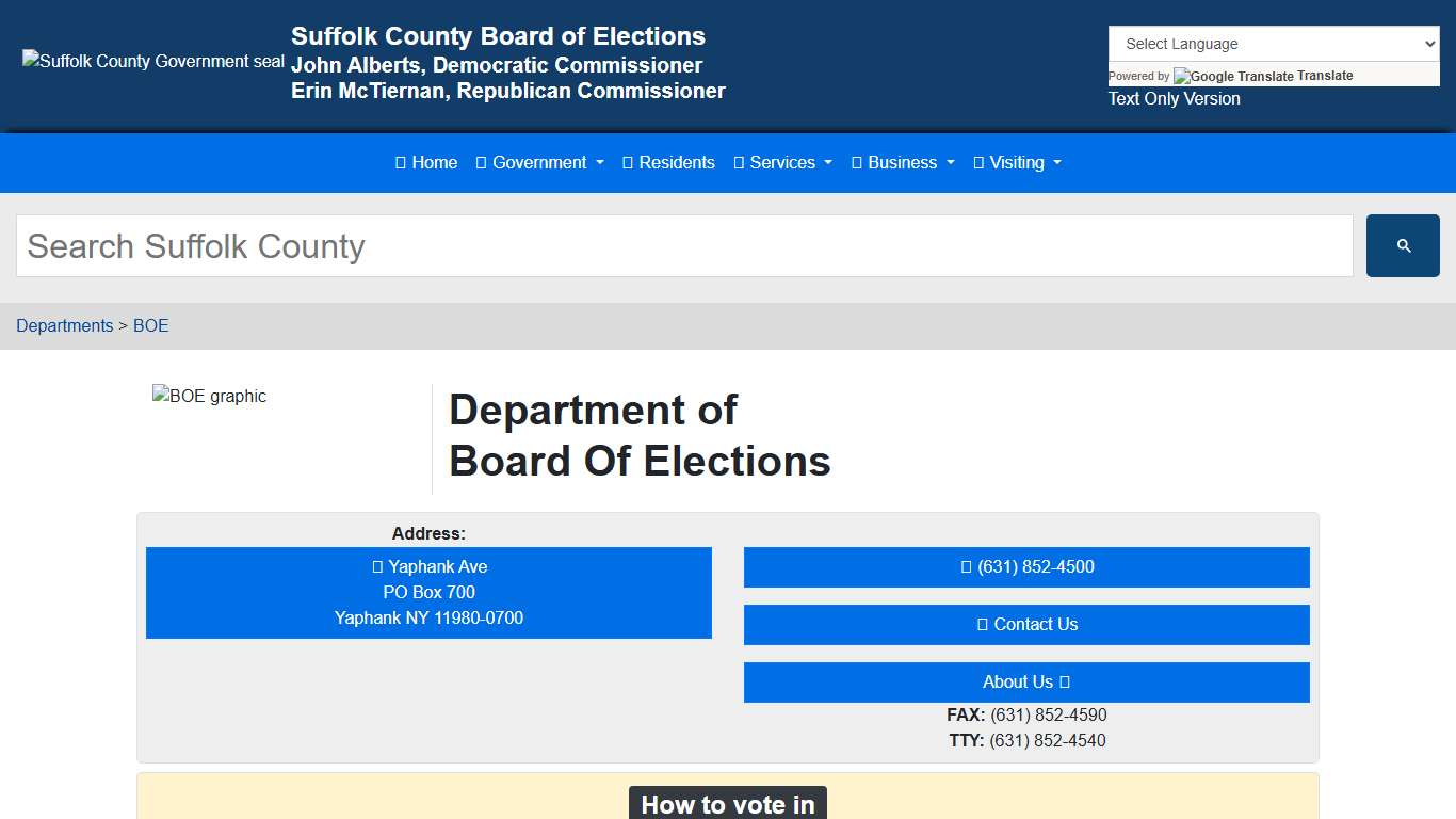 Board of Elections